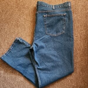 George Men's Straight Blue Jeans Size 46x32